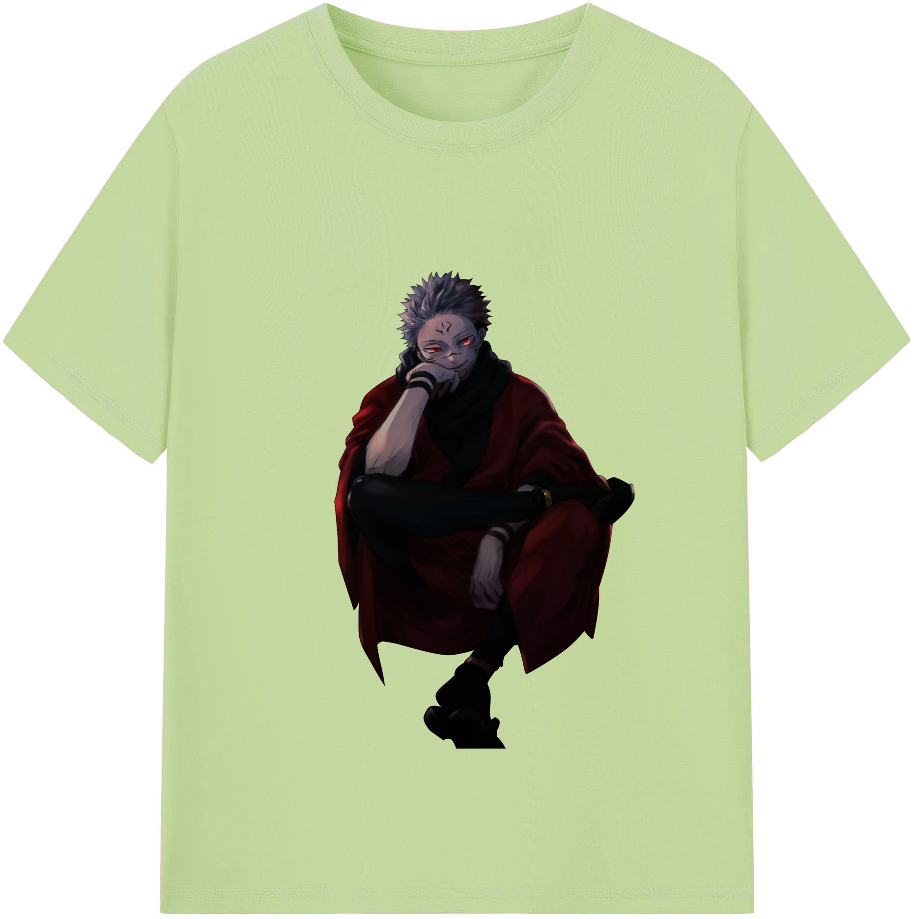 （画像用） 呪術廻戦 Jujutsu Kaisen 綿100％半袖Tシャツ（フロントプリント）